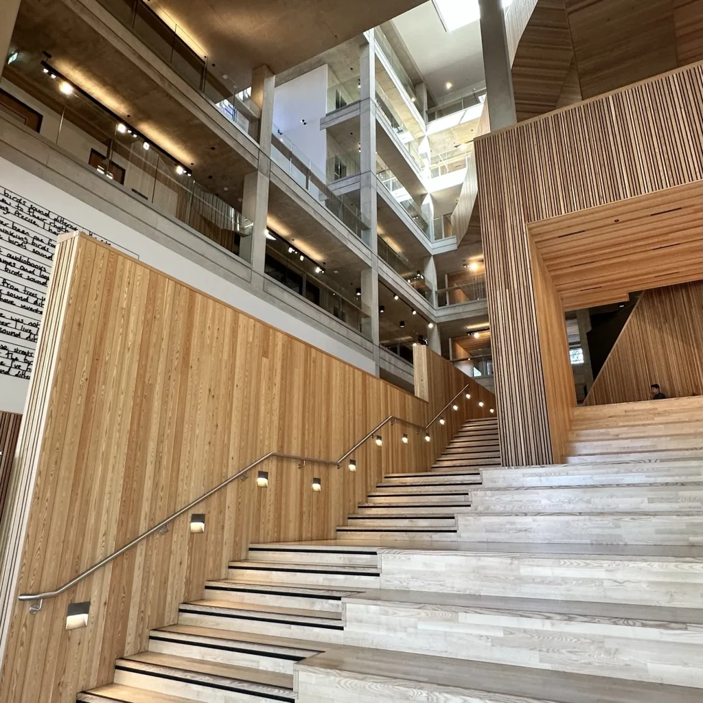 The University of Warwick | ISWUK Ltd | Facias, Cladding & Soffits | Entrance Canopies | Balconies | Balustrades | Stairs | Decking